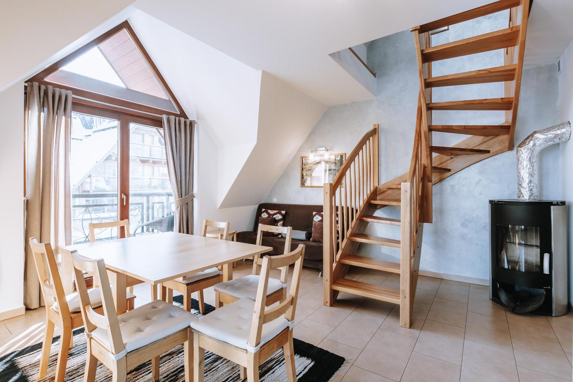 Szafir Apartamenty Mozaika Centrum Piec Kominkowy Zakopane Bagian luar foto
